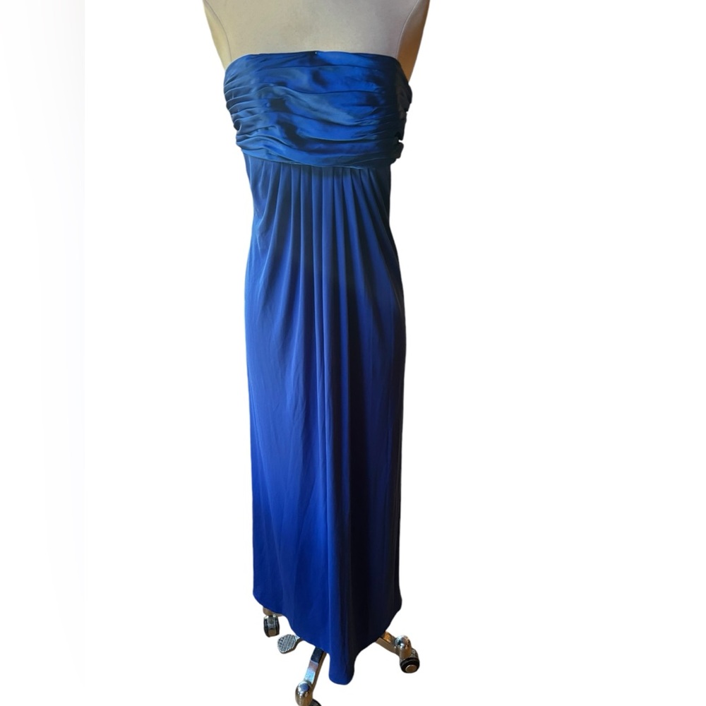 David’s Bridal Strapless Gown